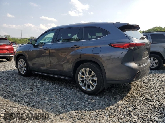 2020 Toyota Highlander Limited with VIN 5TDDZRBH2LS035946, listed as a Copart auction lot 57415655 with 47,018 mi miles and Salvage title. Bid and sale history available at DreamBid. Image 2.