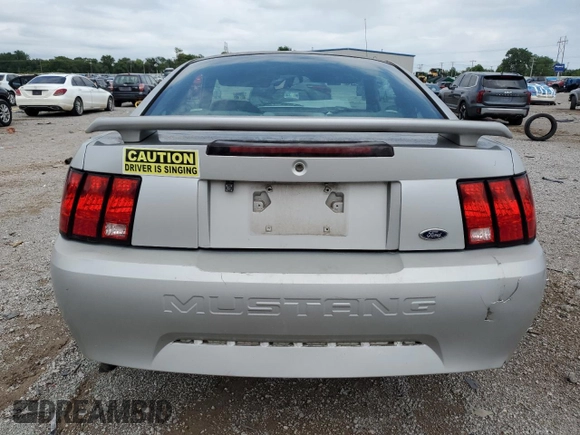 2002 Ford Mustang Standard with VIN 1FAFP40412F190297, listed as a Copart auction lot 61251985 with Not provided miles and Salvage title. Bid and sale history available at DreamBid. Image 6.