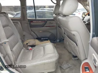2001 Lexus LX 470 with VIN JTJHT00W713511796, listed as a IAAI auction lot 42222574 with 297,427 mi miles and . Bid and sale history available at carsss.com. Image 8.