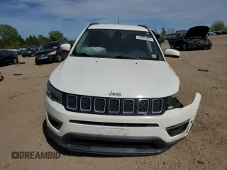 2019 Jeep Compass Latitude z VIN 3C4NJDBB4KT704264, wystawiony jako Copart lot #56062825 z przebiegiem 59 078 mil mil oraz Szkoda całkowita • Salvage title. Historia ofert i sprzedaży dostępna na DreamBid. Obrazek 5.
