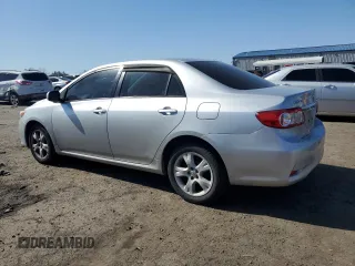 2011 Toyota Corolla L with VIN JTDBU4EEXBJ096841, listed as a Copart auction lot 53802015 with 152,510 mi miles and Salvage Title. Bid and sale history available at carsss.com. Image 2.
