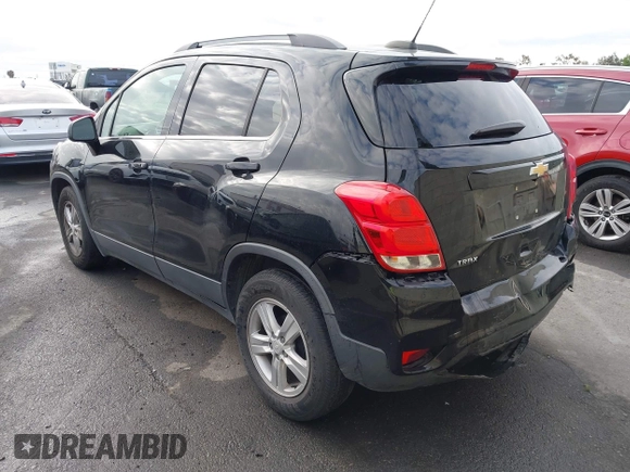 2020 Chevrolet Trax LT with VIN 3GNCJLSB6LL313546, listed as a IAAI auction lot 42063548 with 69,135 mi miles and . Bid and sale history available at DreamBid. Image 3.