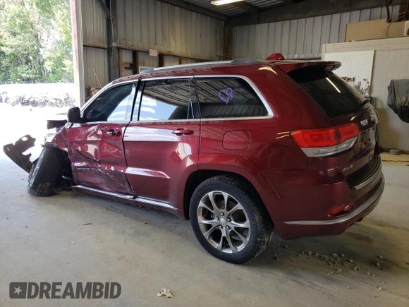 2019 Jeep Grand Cherokee Summit with VIN 1C4RJFJG8KC716651, listed as a Copart auction lot 63248974 with 91,177 mi miles and Salvage title. Bid and sale history available at DreamBid. Image 2.