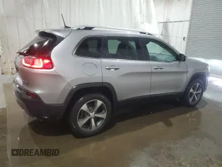2019 Jeep Cherokee Limited with VIN 1C4PJMDX6KD412428, listed as a Copart auction lot 54933195 with 65,279 mi miles and Clean title. Bid and sale history available at DreamBid. Image 3.