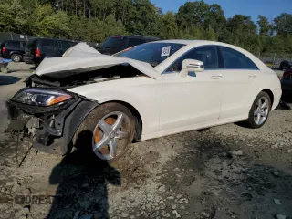 2015 Mercedes-Benz CLS-Class CLS 400 with VIN WDDLJ6HB1FA133541, listed as a Copart auction lot 73383294 with 0 mi miles and Salvage Title. Bid and sale history available at carsss.com. Image 1.