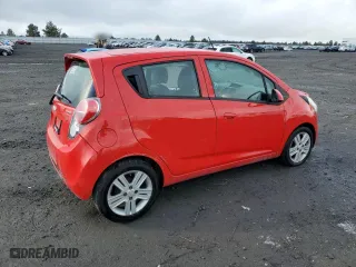 2014 Chevrolet Spark LT with VIN KL8CD6S90EC546795, listed as a Copart auction lot 49337805 with 93,597 mi miles and Salvage Title. Bid and sale history available at carsss.com. Image 3.