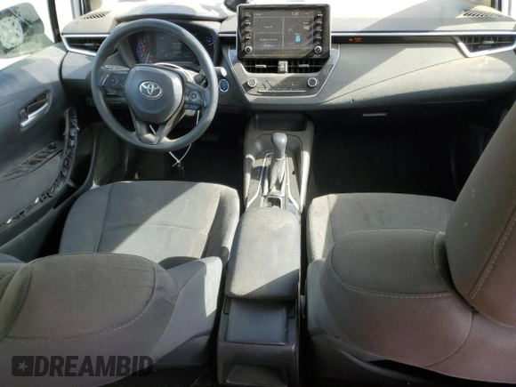 2020 Toyota Corolla Hybrid LE with VIN JTDEBRBE7LJ029233, listed as a Copart auction lot 43476165 with 118,385 mi miles and Salvage Title. Bid and sale history available at carsss.com. Image 8.