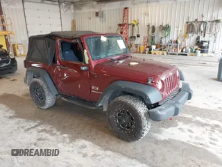 2009 Jeep Wrangler X with VIN 1J4FA24169L756377, listed as a IAAI auction lot 42718401 with 161,565 mi miles and . Bid and sale history available at DreamBid. Image 1.