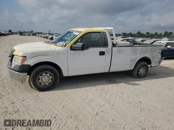 2013 Ford F-150 XL with VIN 1FTMF1CM4DKE06152, listed as a Copart auction lot 50077075 with 289,039 mi miles and Salvage Title. Bid and sale history available at carsss.com. Image 1.