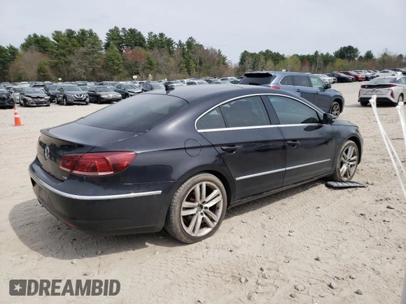 2014 Volkswagen CC Executive with VIN WVWRP7AN5EE519285, listed as a Copart auction lot 54771125 with 119,607 mi miles and Non repairable. Bid and sale history available at DreamBid. Image 3.