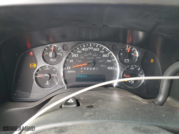2013 Chevrolet Express Cargo Van with VIN 1GCWGFBA3D1146861, listed as a Copart auction lot 54274485 with 214,114 mi miles and Clean Title. Bid and sale history available at carsss.com. Image 9.