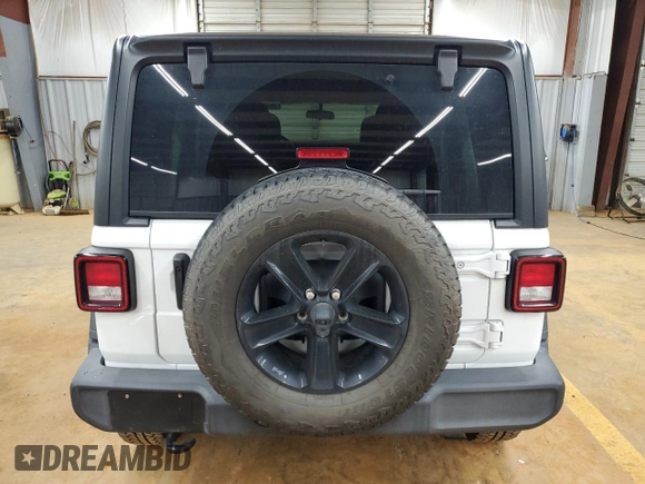 2021 Jeep Wrangler Unlimited Sport Altitude with VIN 1C4HJXDN6MW667012, listed as a Copart auction lot 56915715 with 40,744 mi miles and Salvage title. Bid and sale history available at DreamBid. Image 6.