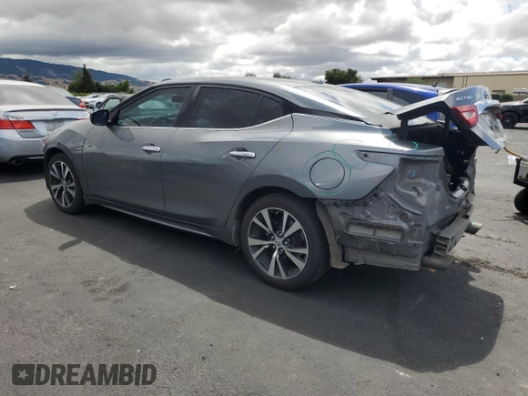 2016 Nissan Maxima S with VIN 1N4AA6AP2GC416209, listed as a Copart auction lot 56875135 with 200,762 mi miles and Salvage title. Bid and sale history available at DreamBid. Image 2.