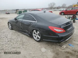 2012 Mercedes-Benz CLS 550 with VIN WDDLJ9BB1CA046664, listed as a Copart auction lot 78402094 with 119,135 mi miles and Salvage title. Bid and sale history available at DreamBid. Image 2.
