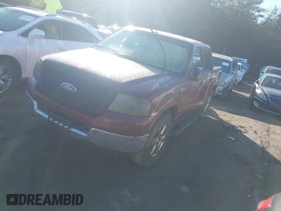 2004 Ford F-150 XLT with VIN 1FTRW12W74KB84358, listed as a IAAI auction lot 41479510 with 1 mi miles. Bid and sale history available at carsss.com. Image 2.