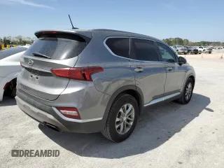 2019 Hyundai Santa Fe SE with VIN 5NMS23AD3KH085358, listed as a Copart auction lot 49847385 with 163,247 mi miles and Clean Title. Bid and sale history available at carsss.com. Image 3.