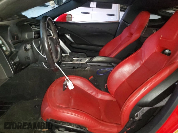 2016 Chevrolet Corvette 1LT with VIN 1G1YB2D79G5101351, listed as a Copart auction lot 81028744 with 89,716 mi miles and Salvage Title. Bid and sale history available at carsss.com. Image 7.