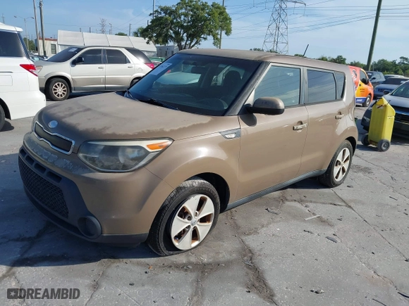 2014 Kia Soul with VIN KNDJN2A28E7024868, listed as a IAAI auction lot 42106273 with 115,805 mi miles. Bid and sale history available at carsss.com. Image 2.