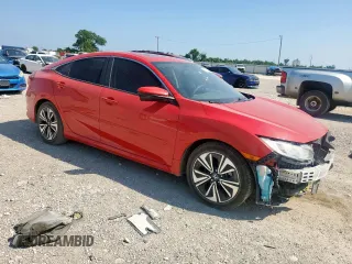 2016 Honda Civic EX-T z VIN 2HGFC1F38GH647844, wystawiony jako Copart lot #57120305 z przebiegiem 136 629 mil mil oraz Szkoda całkowita • Salvage title. Historia ofert i sprzedaży dostępna na DreamBid. Obrazek 4.