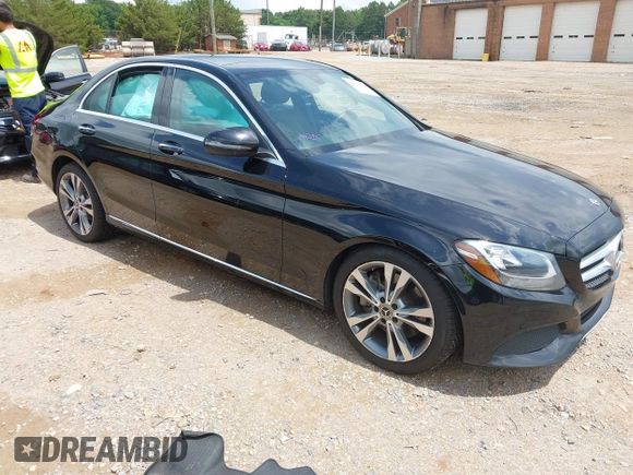 2018 Mercedes-Benz C 300 with VIN WDDWF4JB9JR315267, listed as a IAAI auction lot 42479974 with 97,723 mi miles and . Bid and sale history available at DreamBid. Image 1.