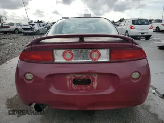 1999 Mitsubishi Eclipse RS with VIN 4A3AK34Y0XE027080, listed as a Copart auction lot 86759154 with 152,323 mi miles and Salvage Title. Bid and sale history available at carsss.com. Image 6.