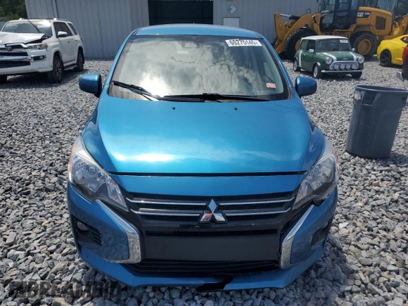 2022 Mitsubishi Mirage ES with VIN ML32AUHJ6NH001093, listed as a Copart auction lot 60275145 with 51,061 mi miles and Salvage title. Bid and sale history available at DreamBid. Image 5.