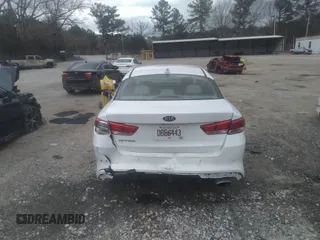 2018 Kia Optima LX with VIN 5XXGT4L38JG272718, listed as a IAAI auction lot 41716428 with 62,000 mi miles. Bid and sale history available at carsss.com. Image 17.