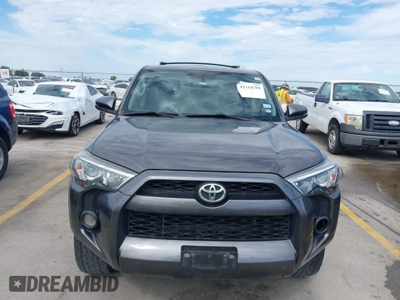 2018 Toyota 4Runner SR5 с VIN JTEZU5JRXJ5189536, выставлен на аукционе IAAI как лот 42314799 с пробегом 145 889 миль миль и . История ставок и продаж доступна на DreamBid. Изображение 12.