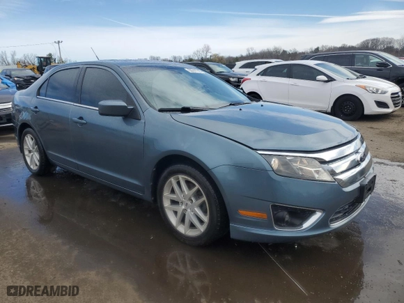2012 Ford Fusion SEL with VIN 3FAHP0JA9CR387843, listed as a Copart auction lot 50741115 with 217,771 mi miles and Salvage Title. Bid and sale history available at carsss.com. Image 4.