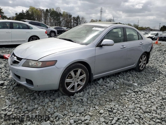 2004 Acura TSX w/Navigation with VIN JH4CL96974C035961, listed as a Copart auction lot 51262395 with 168,133 mi miles and Salvage Title. Bid and sale history available at carsss.com. Image 1.