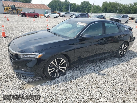 2019 Honda Accord Sport with VIN 1HGCV2F32KA008112, listed as a Copart auction lot 65229765 with 69,001 mi miles and Salvage title. Bid and sale history available at DreamBid. Image 1.