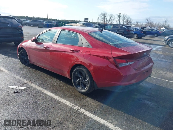 2023 Hyundai Elantra SEL with VIN KMHLM4AG9PU522161, listed as a IAAI auction lot 41738537 with 30,035 mi miles and . Bid and sale history available at DreamBid. Image 3.