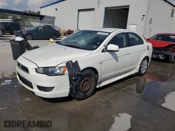2013 Mitsubishi Lancer ES with VIN JA32U2FUXDU012558, listed as a Copart auction lot 77577504 with 47,841 mi miles and Salvage Title. Bid and sale history available at DreamBid. Image 1.