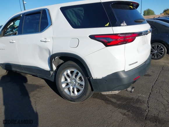 2022 Chevrolet Traverse LS with VIN 1GNERFKW4NJ104127, listed as a IAAI auction lot 41634489 with 47,538 mi miles. Bid and sale history available at carsss.com. Image 6.