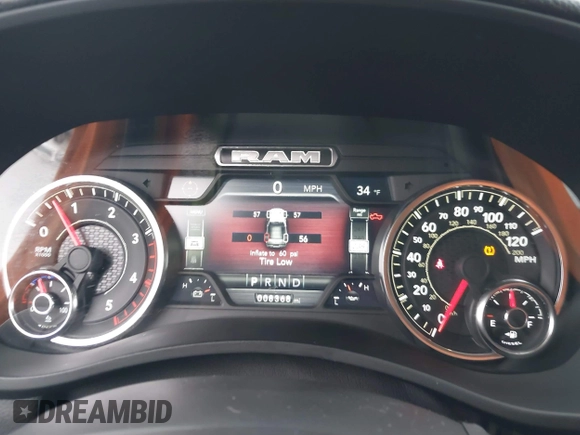 2022 Ram 2500 Laramie with VIN 3C6UR5FL0NG229195, listed as a IAAI auction lot 41254932 with 8,368 mi miles and . Bid and sale history available at DreamBid. Image 7.