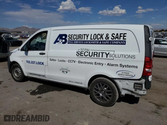 2017 Mercedes-Benz Metris Cargo Cargo with VIN WD3PG2EA0H3220671, listed as a Copart auction lot 69859284 with 129,293 mi miles and Salvage Title. Bid and sale history available at DreamBid. Image 2.