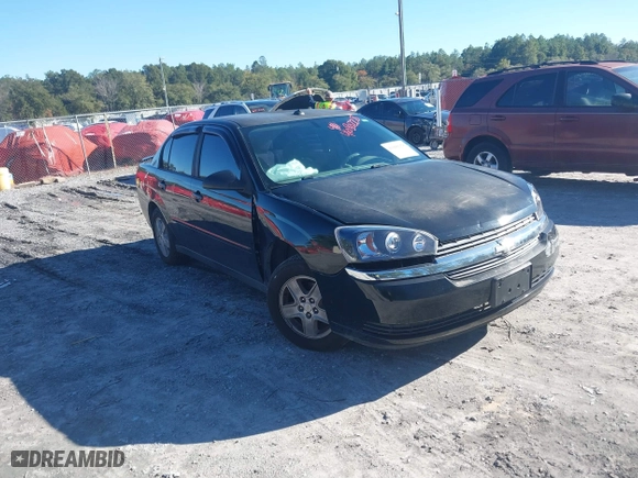 2005 Chevrolet Malibu with VIN 1G1ZS52F15F332817, listed as a IAAI auction lot 41080228 with 158,235 mi miles. Bid and sale history available at carsss.com. Image 1.