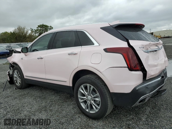 2023 Cadillac XT5 FWD Premium Luxury with VIN 1GYKNCR46PZ159140, listed as a Copart auction lot 45050085 with 28,231 mi miles and Non Repairable. Bid and sale history available at carsss.com. Image 2.