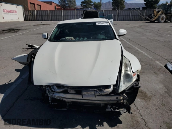 2014 Nissan 370Z Nismo with VIN JN1AZ4EH2EM633022, listed as a Copart auction lot 46947575 with 115,042 mi miles and Salvage Title. Bid and sale history available at DreamBid. Image 5.