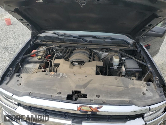 2016 Chevrolet Silverado 1500 LT with VIN 3GCPCRECXGG280013, listed as a Copart auction lot 54097785 with 60,691 mi miles and Salvage Title. Bid and sale history available at DreamBid. Image 11.