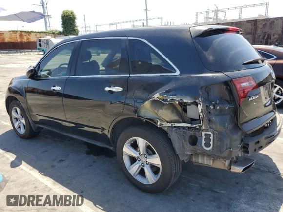 2012 Acura MDX with VIN 2HNYD2H2XCH541172, listed as a Copart auction lot 57385275 with 152,437 mi miles and Salvage title. Bid and sale history available at DreamBid. Image 2.