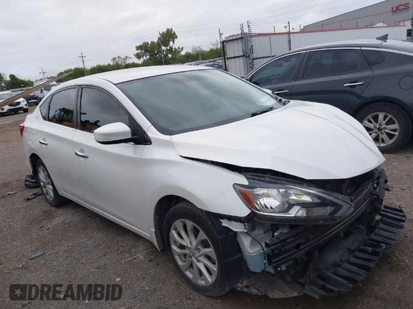 2018 Nissan Sentra S with VIN 3N1AB7AP6JY229845, listed as a IAAI auction lot 40400274 with 104,433 mi miles and . Bid and sale history available at DreamBid. Image 1.