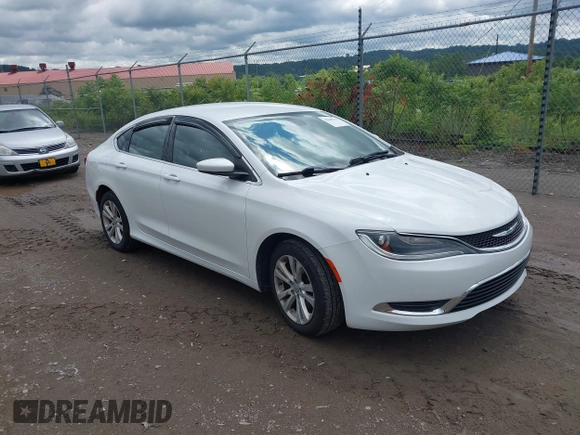 2015 Chrysler 200 Limited with VIN 1C3CCCAB0FN655975, listed as a IAAI auction lot 42548713 with 110,521 mi miles and . Bid and sale history available at DreamBid. Image 1.