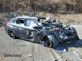 2017 Subaru WRX Premium with VIN JF1VA1E61H9819991, listed as a Copart auction lot 48140545 with Not Provided miles and Salvage Title. Bid and sale history available at carsss.com. Image 4.