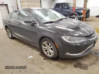2015 Chrysler 200 Limited with VIN 1C3CCCAG7FN685096, listed as a Copart auction lot 83343374 with 189,299 mi miles and Non Repairable. Bid and sale history available at carsss.com. Image 4.