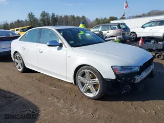 2015 Audi S4 Premium Plus with VIN WAUBGAFL2FA072538, listed as a IAAI auction lot 41784515 with 86,138 mi miles. Bid and sale history available at carsss.com. Image 1.