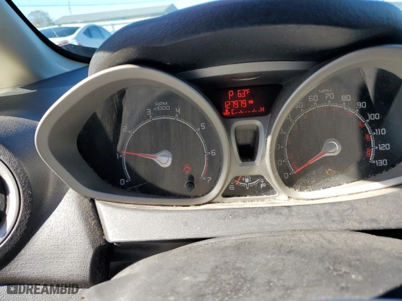 2013 Ford Fiesta SE with VIN 3FADP4EJXDM202150, listed as a Copart auction lot 79851174 with 127,979 mi miles and Salvage Title. Bid and sale history available at carsss.com. Image 9.