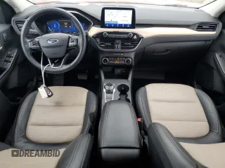 2022 Ford Escape Titanium with VIN 1FMCU9J96NUA09820, listed as a Copart auction lot 62679405 with 37,911 mi miles and Salvage title. Bid and sale history available at DreamBid. Image 8.