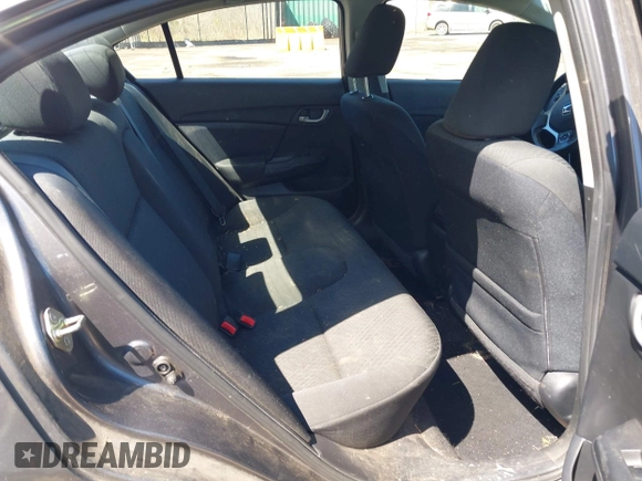 2014 Honda Civic LX with VIN 2HGFB2F50EH513868, listed as a IAAI auction lot 41986283 with 160,391 mi miles and . Bid and sale history available at DreamBid. Image 8.