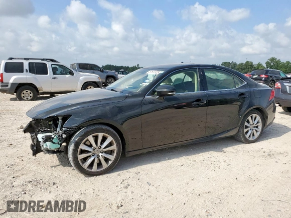 2016 Lexus IS 200t with VIN JTHBA1D22G5028725, listed as a Copart auction lot 57612325 with 85,552 mi miles and Salvage title. Bid and sale history available at DreamBid. Image 1.